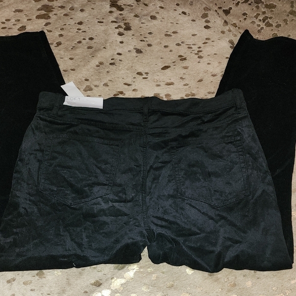 LOFT Black Chinos with Straight Leg Design - Picture 6 of 6